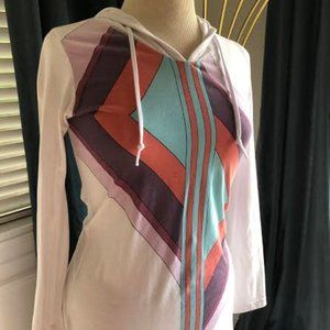 Long Sleeve Hooded Retro Maxi Dress